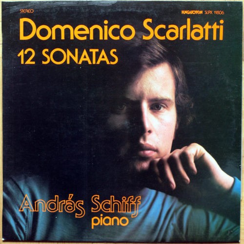 Scarlatti • 12 sonates • 12 sonatas • Hungaroton SLPX 11806 • András Schiff
