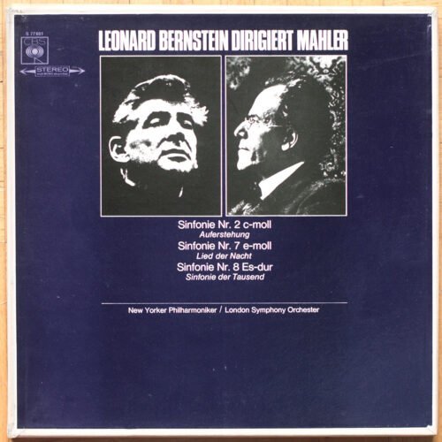 Mahler • Intégrale des symphonies • The New York Philharmonic Orchestra • London Symphony Orchestra • Leonard Bernstein