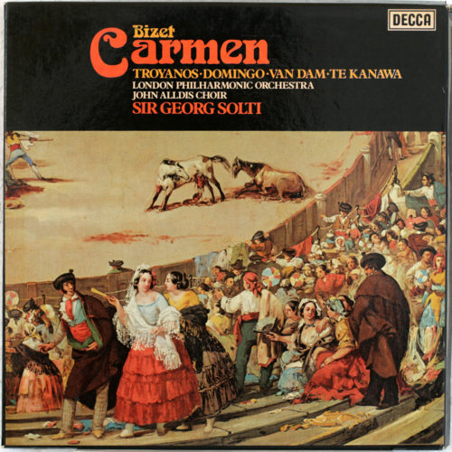 Bizet • Carmen • Tatiana Troyanos • Kiri Te Kanawa • Placido Domingo • José Van Dam • London Philharmonic Orchestra • Georg Solti