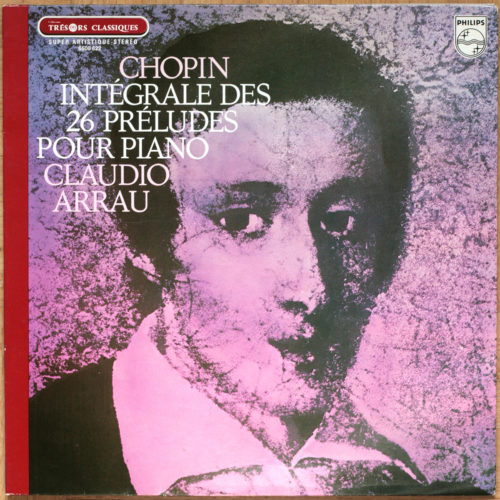Chopin • 26 préludes • Philips 6500 622 • Claudio Arrau
