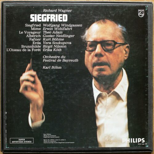 Wagner • Siegfried • L’anneau des Nibelungen • Der Ring des Nibelungen • Bayreuth 1966/67 • Philips 6747 048 • Orchester der Bayreuther Festspiele • Karl Böhm