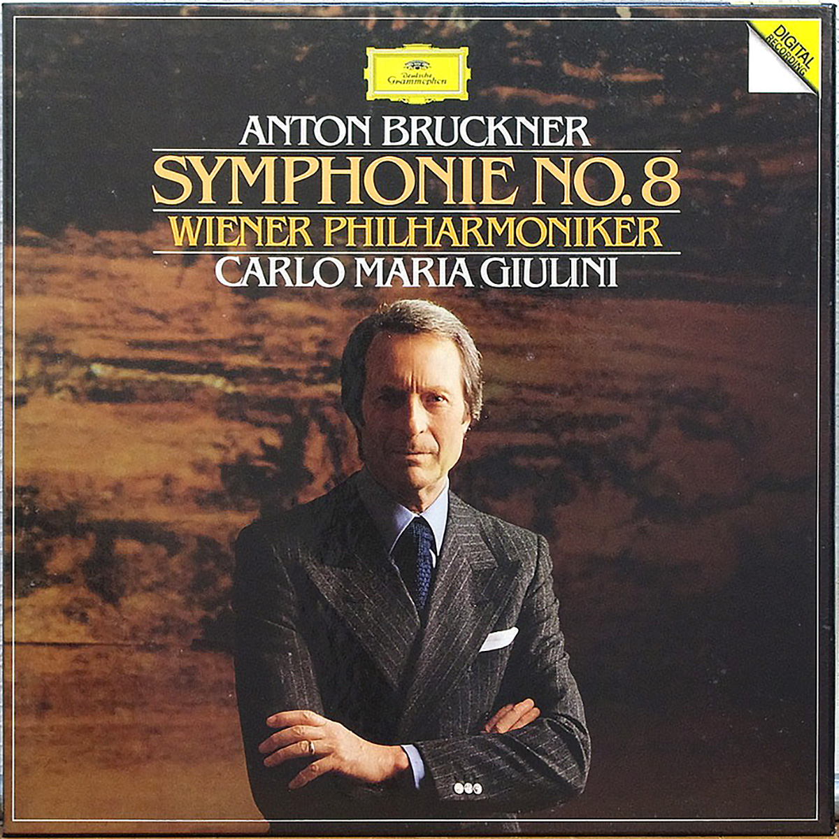 DGG 415 124 Bruckner Symphonie 8 Giulini DGG Digital Aufnahme