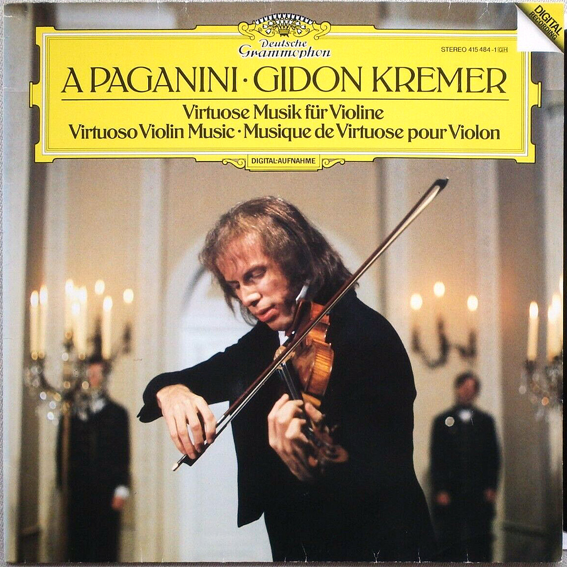 DGG 415 484 Paganini Virtuoso Violin Music Kremer DGG Digital Aufnahme