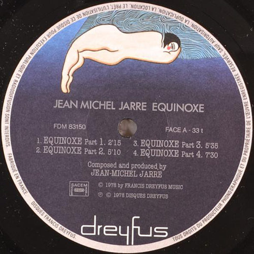 Jarre • Equinoxe • Dreyfuss FDM 83150 • 1979