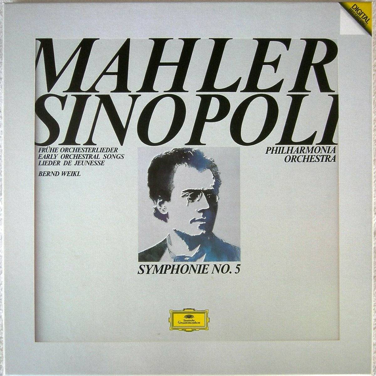 DGG 415 476 Mahler Symphonie 5 Sinopoli DGG Digital Aufnahme