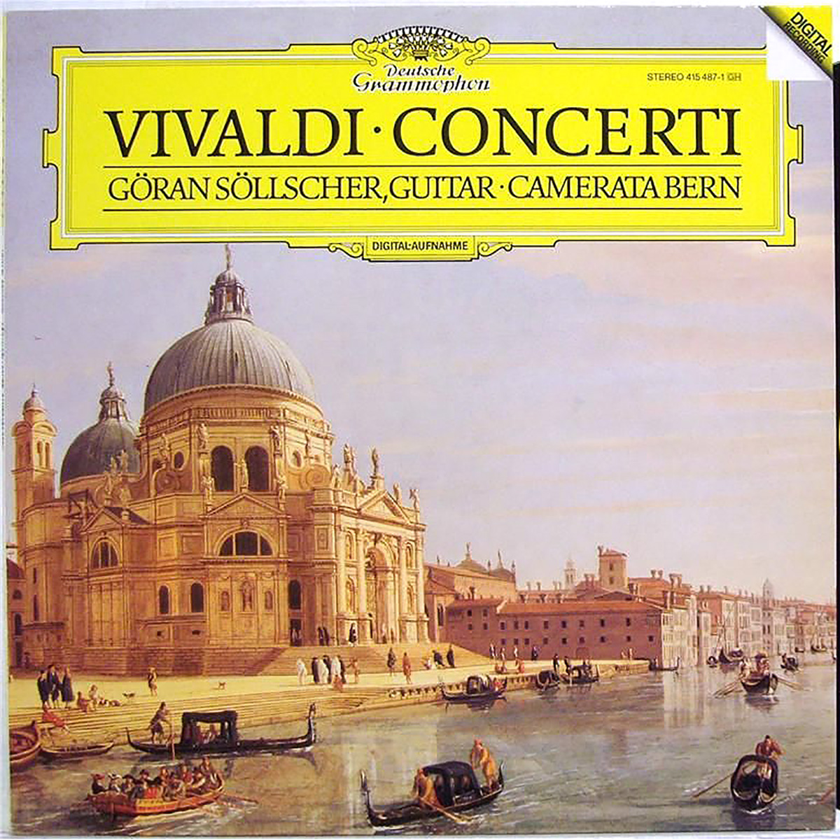 DGG 415 487 Vivaldi Concerti Sollscher Camerata Bern DGG Digital Aufnahme