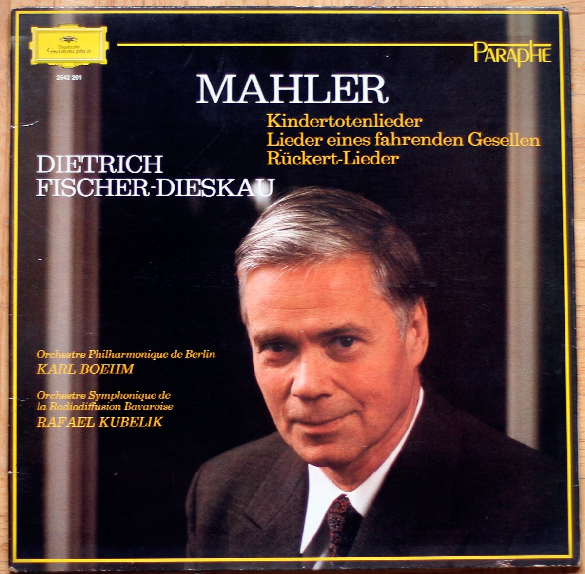 Mahler • Rückert-Lieder • Kindertotenlieder • Dietrich Fischer-Dieskau • Berliner Philharmoniker • Karl Böhm • Symphonie-Orchester Des Bayerischen Rundfunks • Rafael Kubelik