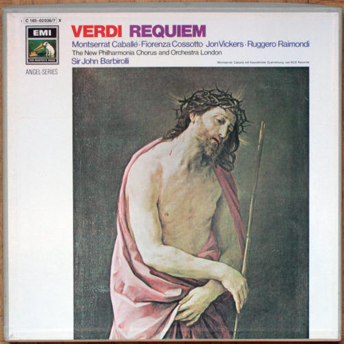 Verdi • Requiem • Montserrat Caballé • Fiorenza Cossotto • Jon Vickers • Ruggero Raimondi • New Philharmonia Orchestra • John Barbirolli