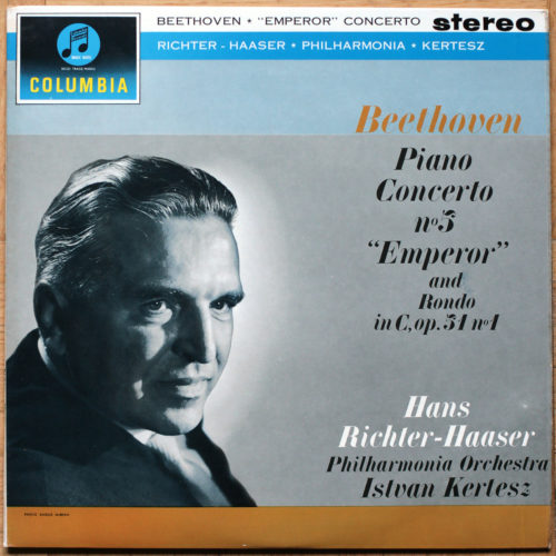 Beethoven ‎• Concerto pour piano n° 5 • Rondo • Columbia SAX 2422 • Philharmonia Orchestra London • István Kertész