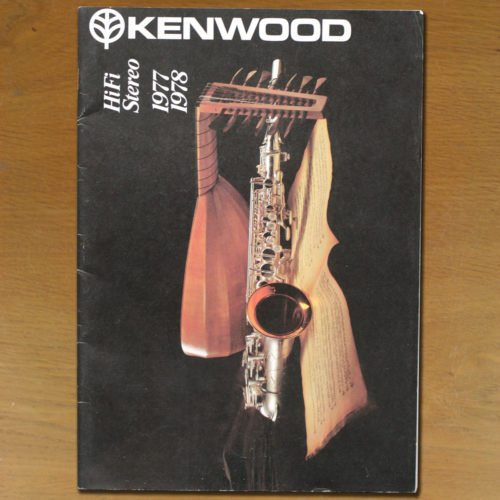 Kenwood • 1977 1978 • Catalogue HiFi • Français • HiFi Katalog • HiFi Sales Catalogue