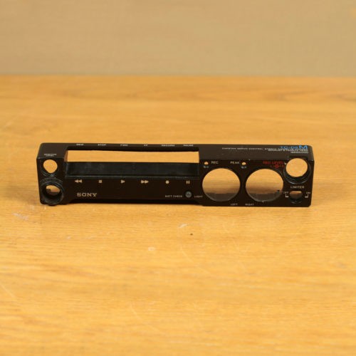 Sony • Stereo cassette recorder TC-D5M • Front panel • Face avant • Sony A-3042-013-A • Spare part