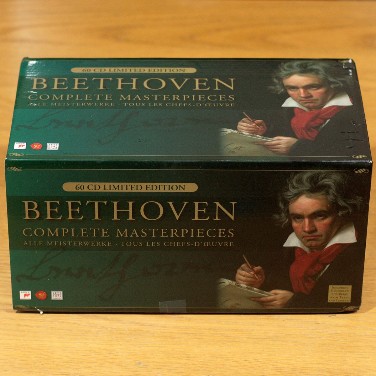 Beethoven • Complete Masterpieces • Alle Meisterwerke • L'ensemble des chefs-d'œuvre • 60 CD • Sony Classical