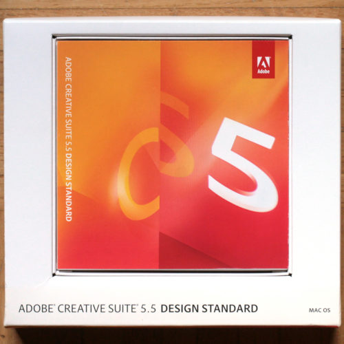 Adobe Creative Suite 5.5 Design Standard • Apple Macintosh OSX 10.6 • Set d'installation • Install software • Français • Upgrade • Occasion
