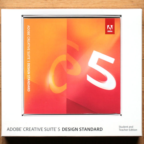 Adobe Creative Suite 5 Design Standard • Apple Macintosh OSX 10.6 • Set d'installation • Install software • Français • Education • Occasion