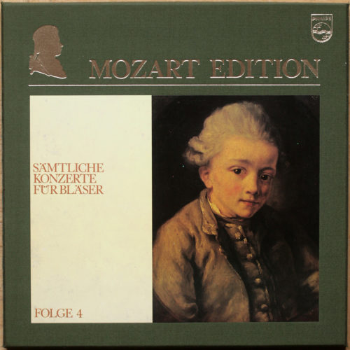 Mozart Edition • Vol. 4 • Les concertos pour instruments à vent • Sämtliche Konzerte für Bläser • Folge 4 • Academy Of St. Martin-in-the-Fields • Neville Marriner