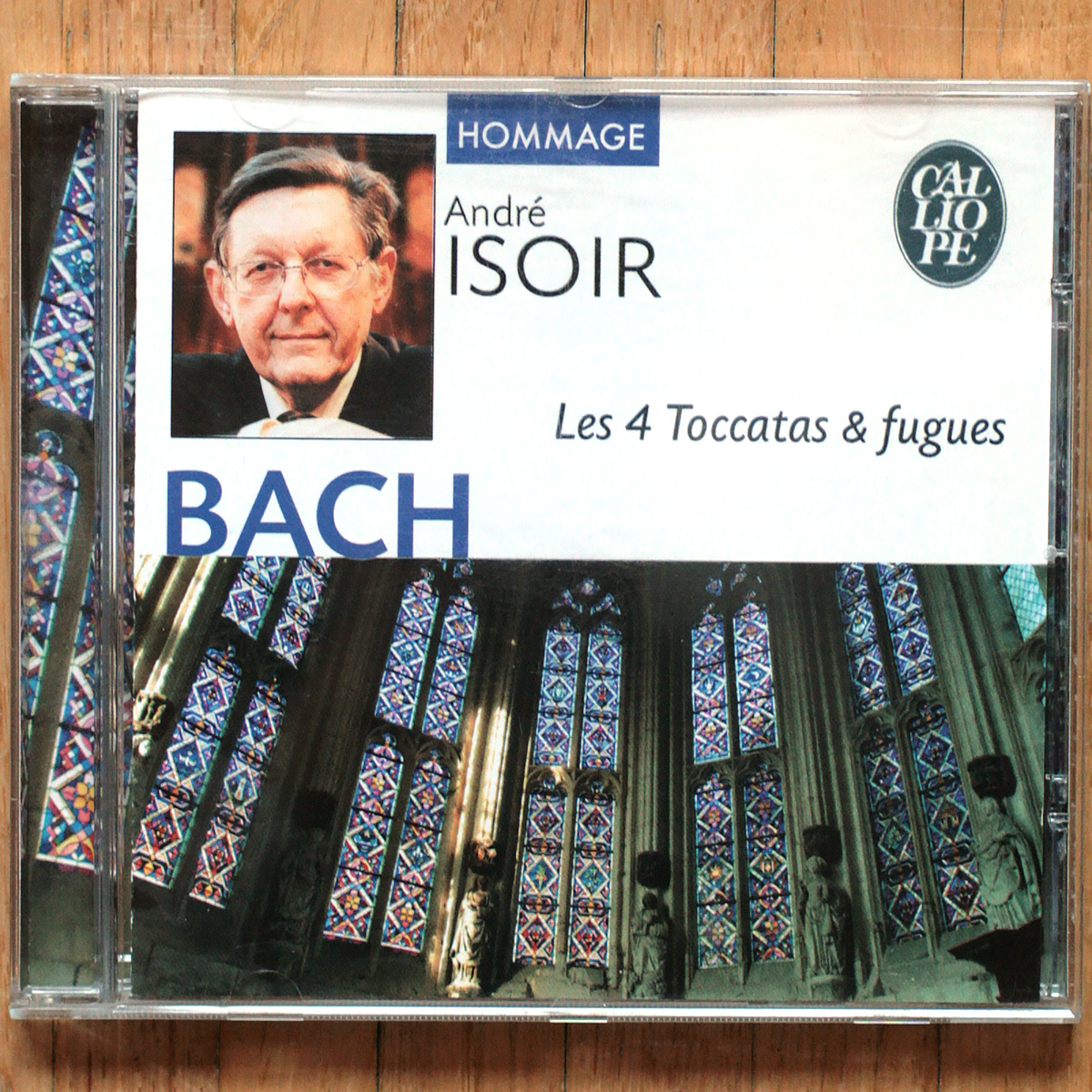 Bach • L'œuvre pour orgue • Vol. 6 • Toccatas et fugues • Calliope CAL 5708 • André Isoir