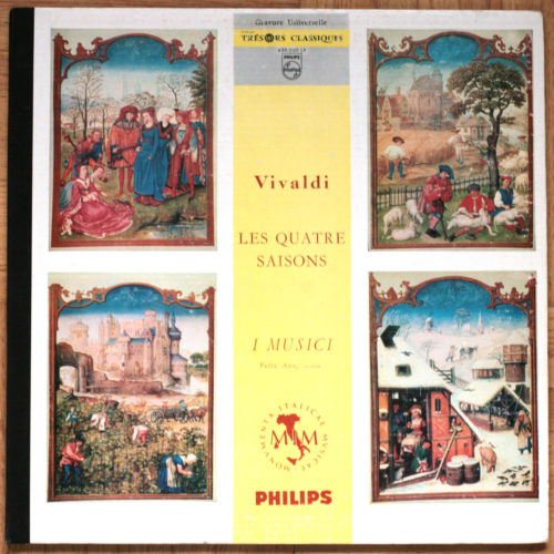 Vivaldi • Les quatre saisons • Le quattro stagioni • Philips 835 030 LY • Felix Ayo • I Musici