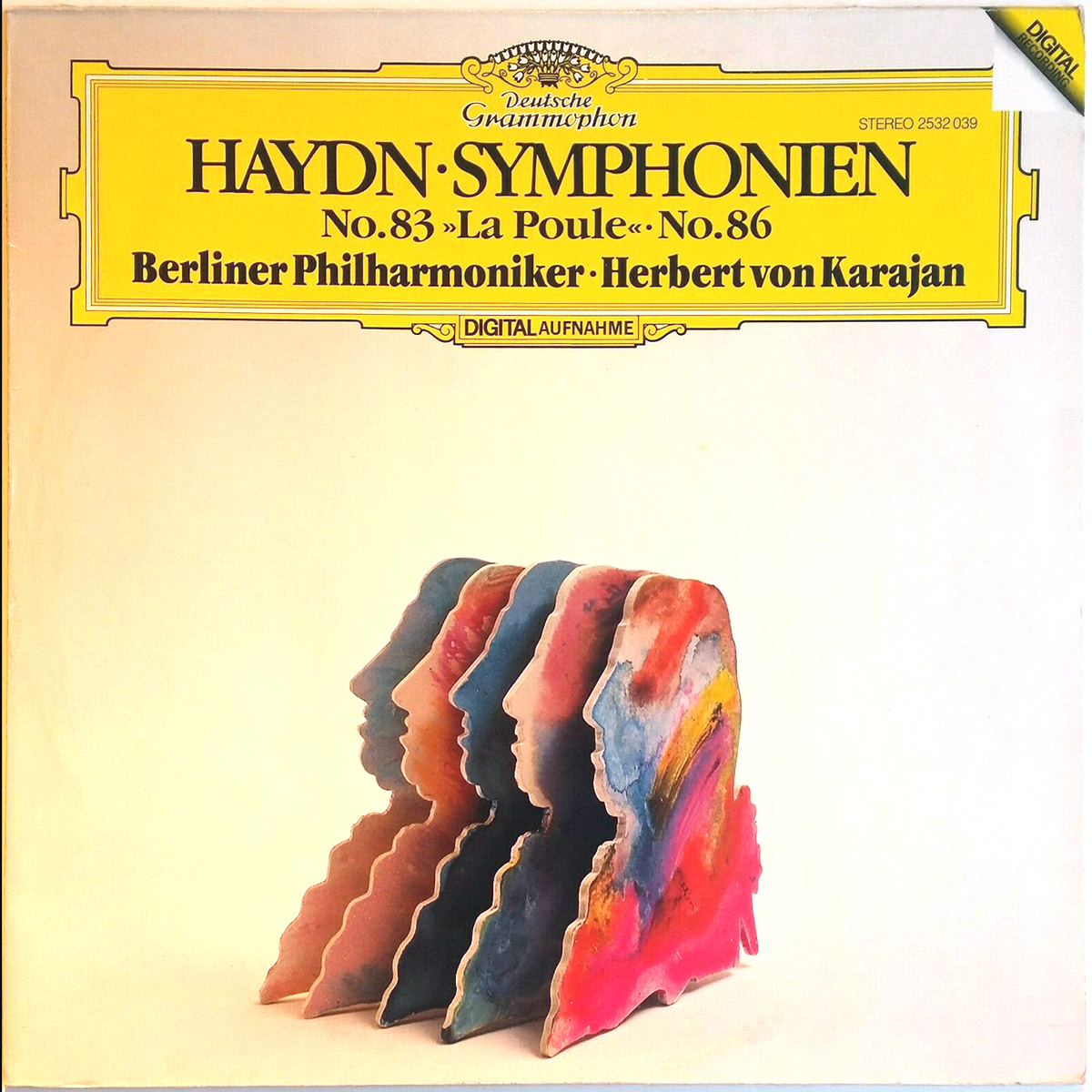 DGG 2532038 Haydn Symphonies 83 86 Karajan DGG Digital Aufnahme