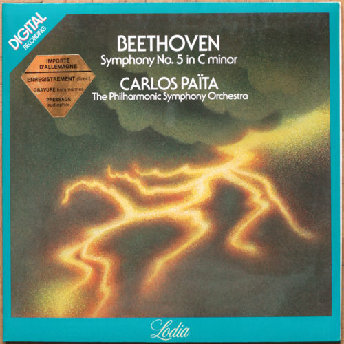 Beethoven • Symphonie n° 5 • Lodia LOD 781 • Digital Recording • Audiophile pressing • The Philharmonic Symphony Orchestra • Carlos Païta