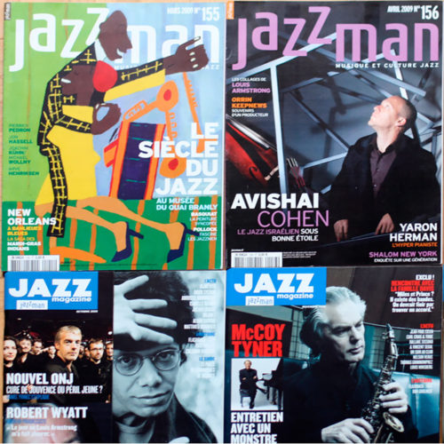 Collection de magazines Jazzman • De mars 1995 à juillet 2009