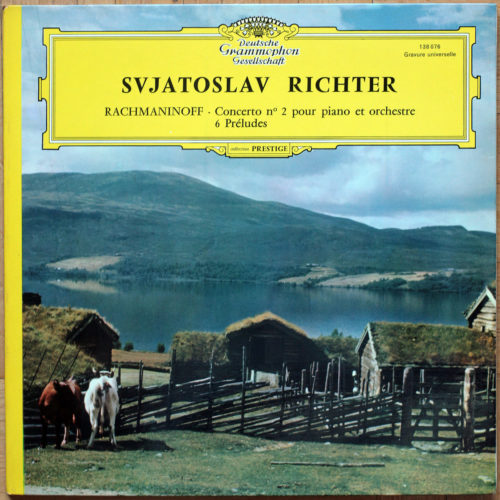 Rachmaninov • Rachmaninoff • Concerto pour piano n° 2 • DGG 138 076 • Svjatoslav Richter • Orchestre Symphonique National de Varsovie • Stanislaw Wislocki