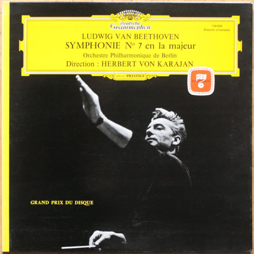 Beethoven • Symphonie n° 7 • DGG 138 806 • Berliner Philharmoniker • Herbert von Karajan