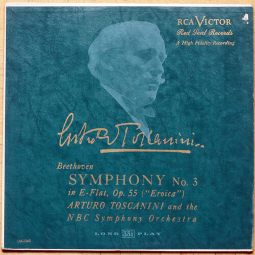 Beethoven • Symphonie n° 3 "Eroica" • RCA VICTOR LM 1042 Shaded Dog • NBC Symphony Orchestra • Arturo Toscanini