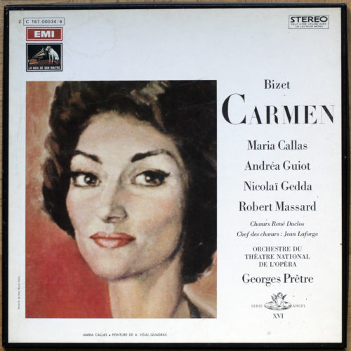 Bizet • Carmen • Maria Callas • Nicolai Gedda • Andréa Guiot • Jane Berbié • Robert Massard • Orchestre du Théâtre National de l'Opéra • Georges Prêtre