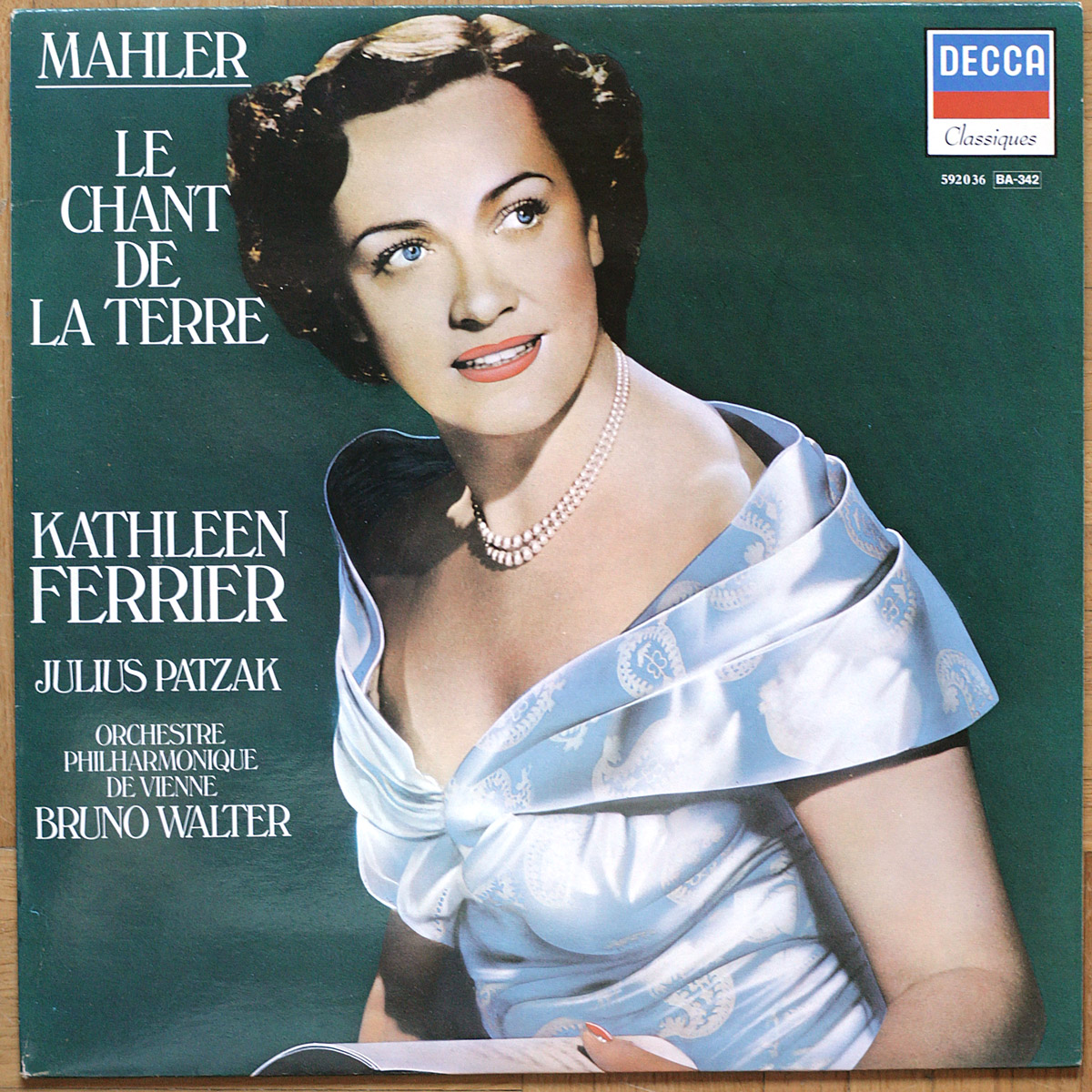 Mahler • Das Lied von der Erde • Decca 592 036 • Kathleen Ferrier • Julius Patzak • Wiener Philharmoniker • Bruno Walter
