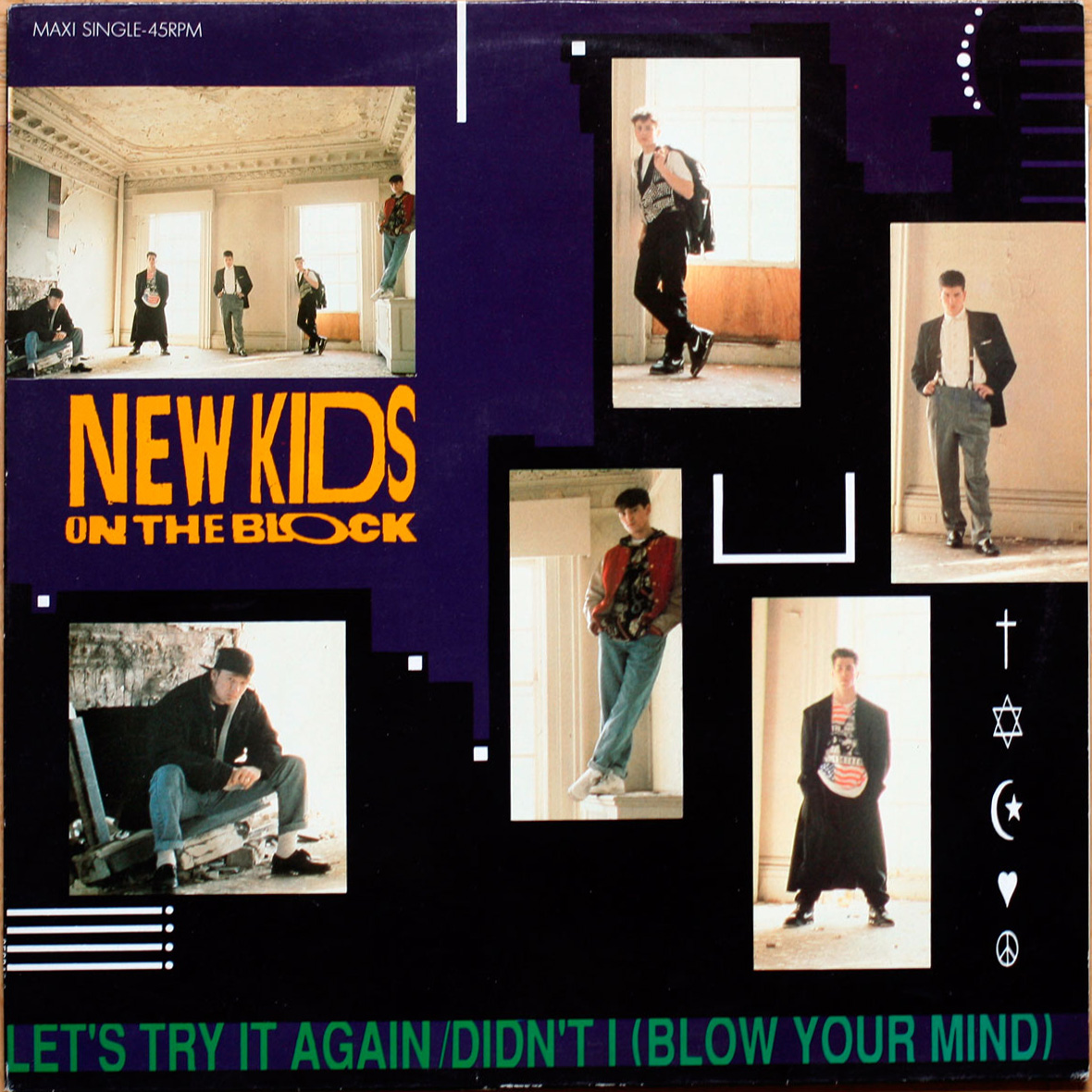 New Kids On The Block • Let's try it again • Didn't I (Blow your mind