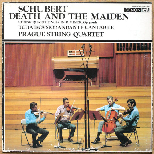 Dvořák • String Quartet n° 14 In D Minor "Der Tod und das Mädchen" Op. Posth. • Denon OX-7009-ND • PCM Digital • Prague String Quartet