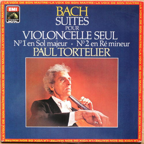 Bach • Suites pour violoncelle n° 1 & 2 • Cello suites • BWV 1007 & 1008 • EMI 154792 1 Digital • Paul Tortelier