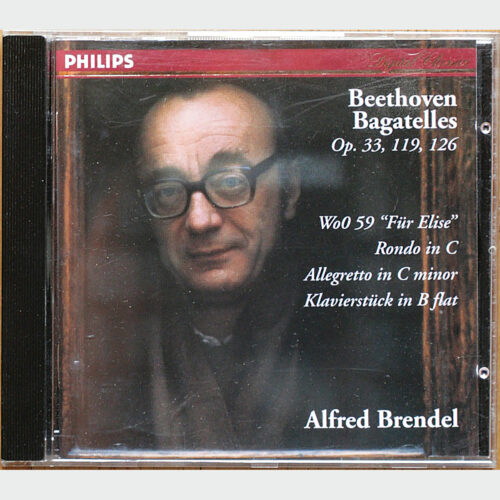 Beethoven • Bagatelles pour piano Op 33 – 119 – 126 • Philips 456 031-2 • Alfred Brendel