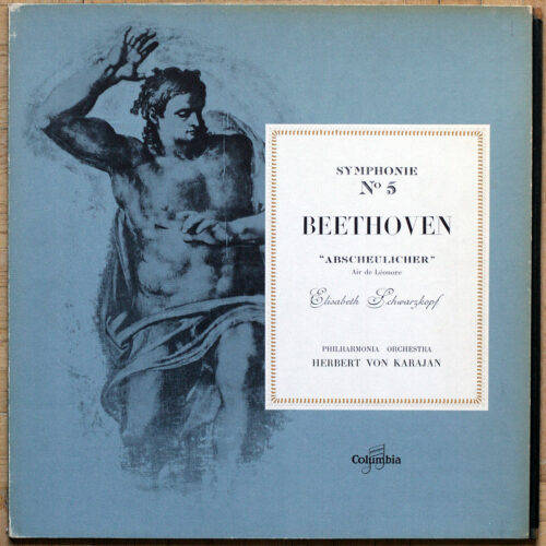 Beethoven • Symphonie n° 5 – Op 67 • Columbia FCX 454 • Philharmonia Orchestra • Herbert von Karajan