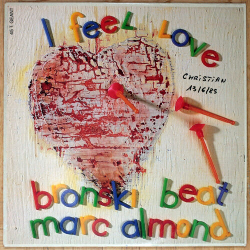 Bronski Beat • Marc Almond • Love to love you baby • I feel love • Johnnie remember me • London 882 045-1 • Maxi single • 12" • 45 rpm