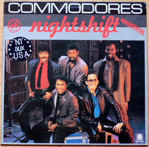 Commodores • Nightshift (Special remix) • I keep running • Motown ZC 61585 • Maxi single • 12" • 45 rpm