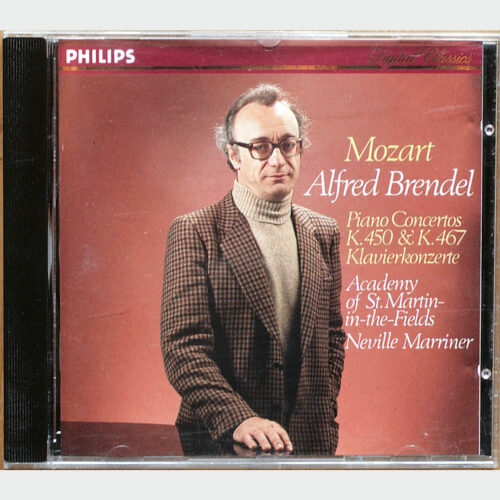 Mozart • Concertos pour piano n° 15 – KV 450 & n° 21 – KV 467 • Philips 400 018-2 • Alfred Brendel • Academy Of St.Martin-in-the-Fields Conductor • Neville Marriner