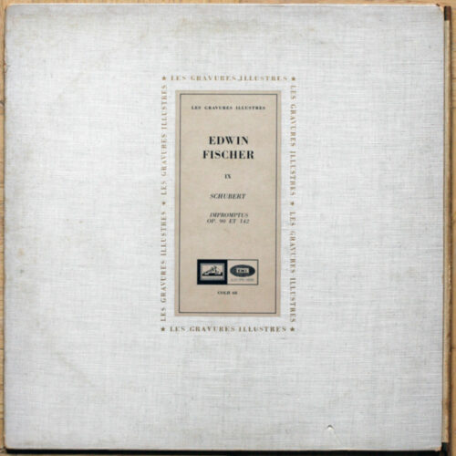 Schubert • Impromptus Op. 90 – D899 & Op. 142 – D935 • Les Gravures Illustres • COLH 68 • Edwin Fischer
