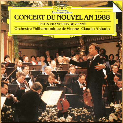 Strauss • Concert du Nouvel An 1988 • Neujahrskonzert 1988 • DGG 423 662-1 Digital • Wiener Philharmoniker • Claudio Abbado