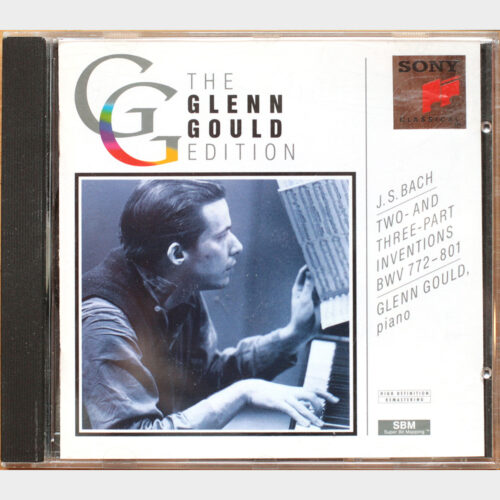 Bach • Two-part inventions & three-part sinfonias • BWV 772-801 • Sony SMK 52 596 • Glenn Gould