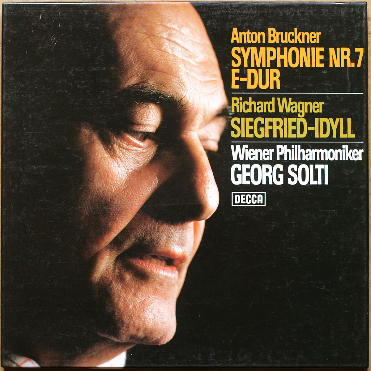 Bruckner • Symphonie n° 7 en Mi majeur • Symphonie Nr. 7 E-dur • Decca 6.35166 DX • Wiener Philharmoniker • Georg Solti