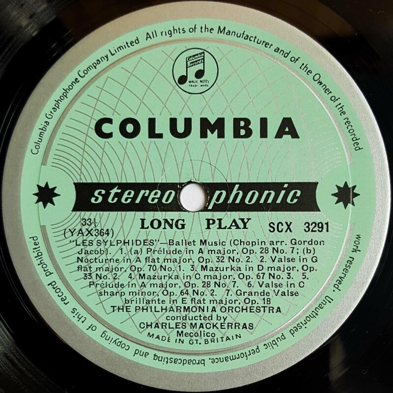 Columbia | Records | LP | Vinyl | Label Guide | Références | England