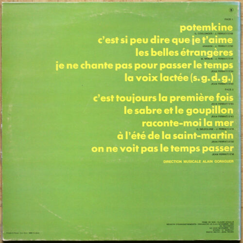 Jean Ferrat • Potemkine • 1965 • Barclay 80 291