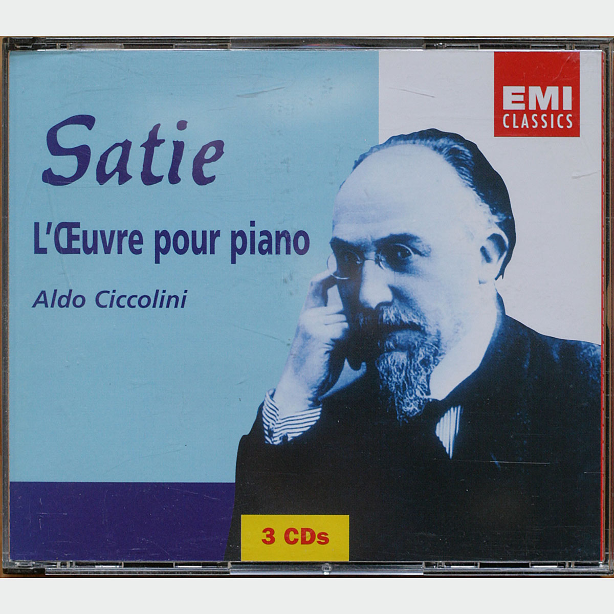 Satie • L'œuvre pour piano • Enregistrement intégral • Complete piano recording • EMI Classics 7243 5 74534 2 4 • Aldo Ciccolini
