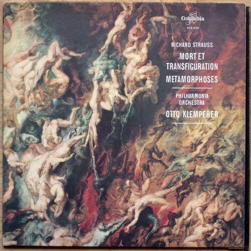 Strauss ‎• Metamorphosen – Métamorphoses • Tod und Verklärung – Mort et transfiguration • Columbia FCX 939 • Philharmonia Orchestra • Otto Klemperer
