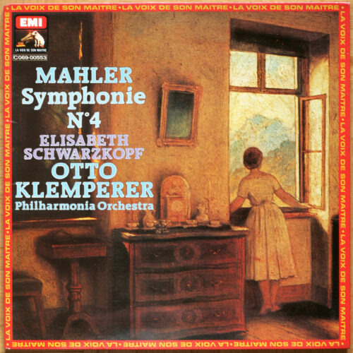 Mahler • Symphonie n° 4 • EMI 2 C069-00553 • Elisabeth Schwarzkopf • Philharmonia Orchestra • Otto Klemperer