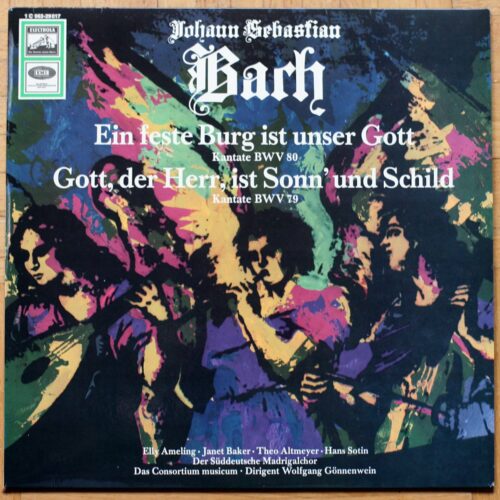 Bach • Cantates BWV 79 & 80 • EMI Electrola 1C 063-29 017 • Consortium Musicum • Wolfgang Gönnenwein