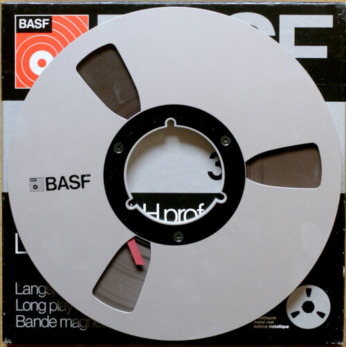 BASF LPR 35 • Bande magnétique avec bobine métallique • Sound recording tape with metal reel • Tonband mit Metallspule • Ø 26.5 cm • NAB • Occasion • Used