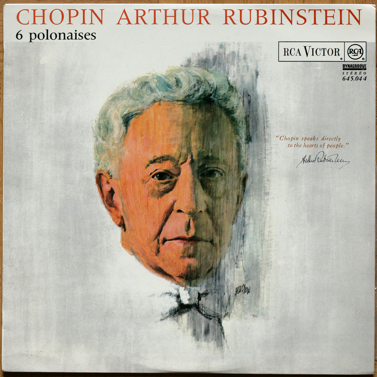 Chopin Polonaises RCA Dynagroove 645 044 Arthur Rubinstein Chopin Polonaises RCA Dynagroove 645 044 Arthur Rubinstein