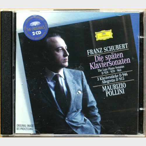 Schubert • Les dernières sonates pour piano • Die späten Klaviersonaten • The late piano sonatas • D 958/960 • DGG 474 613-2 • Maurizio Pollini